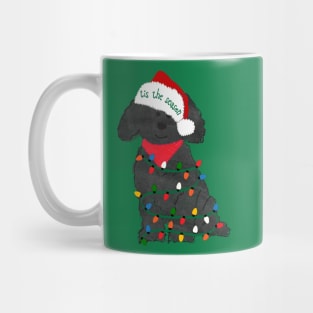 Cute Christmas Labradoodle Puppy Mug